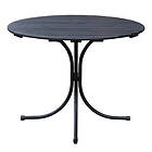 Baltic Garden Table Vaxholm Svart round table, Svarte 500604-9