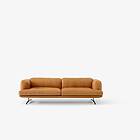 &Tradition Inland AV23 3-sits soffa Noble leather cognac-warm black