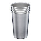Klean Kanteen Steel Pint Mug 473ml 4-pack Borstat stål