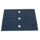 Peg Teppe 70x60 cm dark blue / vanilla