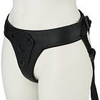 Obaie Deluxe Strap-On Harness med Dildos och Bulletvibrator Svart