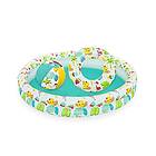 Bestway 51124 Inflatable Swimming Pool Set 1.22m x 20cm, Wheel 46cm, Ball 27cm