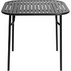 Petite Friture Week-End Dining Table Fyrkantig 85x85 cm, Svart Aluminium