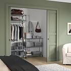IKEA OMAR Hylla med klädstång 186x50x201 cm