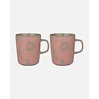 Marimekko Oiva / Unikko Mug 25cl 2-pack