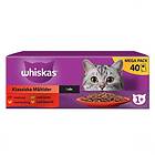 Whiskas 1+ Oxe, Lamm och Kyckling i Sås 40x85g