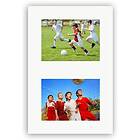 BGA Fotobutikk Passepartout Vit 60x90 - Collage 2 Bilder (29x39 )
