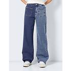 Noisy May Tvåfärgad Höga Leggings (Dam)
