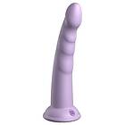 Dillio Slim Seven 7" Platinum Silicone Dildo