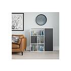 Wixoe Bokhylla 120x25 cm Hvit/Antracit 935CMN1144