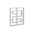 Kussmann Bokhylla 120 cm Vit 875ZNA3647