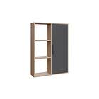 Newboro Bokhylla 90x25 cm Natur/Antracit 935CMN1137