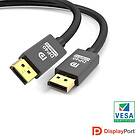 NÖRDIC CERTIFIED CABLES VESA Certified Displayport 2.1 DP40 UHBR10 40Gbps 1,5m