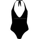 Tommy Hilfiger Halter One Piece Swimsuit (Dam)