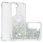 Glitter Bling TPU Case Samsung Galaxy S22 Plus Silver