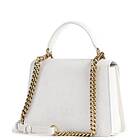 Pinko Love One Top Handle Mini Crossover väska vit