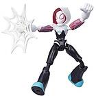 Marvel Spiderwomen Spiderman Ghost Spider Figur Bend and Flex