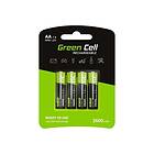 Green Cell 4x AA HR6 Batterier 2600mAh