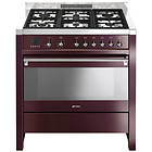 SMEG CS19RW-7 (Röd)
