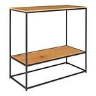 House Nordic Konsolbord Vita Svart/Ek
