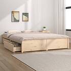 vidaXL Bed Frame med lådor 160x200 cm 3103523