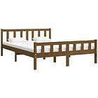 vidaXL Bed Frame honungsbrun massivt trä 120x200 cm 810677
