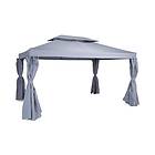 Comfort Garden Bermuda Väggar till Paviljong 3x4 m Grå 7013-335