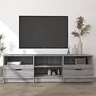 vidaXL TV-benk grå sonoma 150x33,5x45 cm konstruerat trä 817115