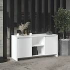 vidaXL TV-benk vit 102x37,5x52,5 cm spånskiva 809791