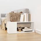 vidaXL TV Stand vit 80x24x32 cm konstruerat trä 809107