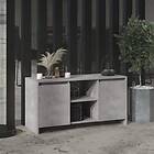 vidaXL TV Stand betonggrå 102x37.5x52.5 cm spånskiva 809795