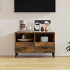 vidaXL TV Stand rökfärgad ek 80x36x50 cm konstruerat trä 817492