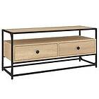 vidaXL TV Stand sonoma-ek 100x35x45 cm konstruerat trä 826306