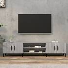 vidaXL TV-skåp grå sonoma 180x31.5x40 cm konstruerat trä 816270
