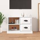 vidaXL TV Stand vit 73x35.5x47.5 cm konstruerat trä 816168