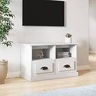 vidaXL TV-skåp vit 80x35x50 cm konstruerat trä 816280