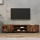 vidaXL TV-skåp rökfärgad ek 180x31.5x40 cm konstruerat trä 816269