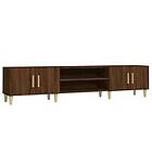 vidaXL TV Stand brun ek 180x31.5x40 cm konstruerat trä 816263