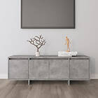 vidaXL TV Stand betonggrå 120x30x40.5 cm konstruerat trä 809579