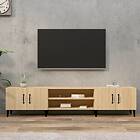 vidaXL TV-skåp sonoma-ek 180x31.5x40 cm konstruerat trä 816267