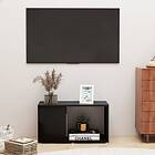 vidaXL TV-benk svart 60x24x32 cm konstruerat trä 809054