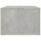 vidaXL TV-väggskåp betonggrå 80x36x25 cm konstruerat trä 816836
