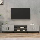 vidaXL TV-skåp betonggrå 180x31.5x40 cm konstruerat trä 816268