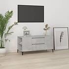 vidaXL TV Stand betonggrå 102x44.5x50 cm konstruerat trä 819608