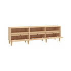 vidaXL TV Stand sonoma-ek 150x30x44.5 cm konstruerat trä 831912