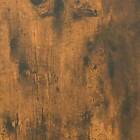 vidaXL Wall Cabinet smoked oak 80x36x25 cm constructed wood