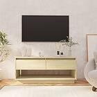 vidaXL TV Stand sonoma-ek 102x41x44 cm konstruerat trä 809488
