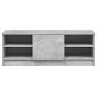 vidaXL TV Stand betonggrå 102x35.5x36.5 cm konstruerat trä 811371
