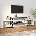 vidaXL TV-skåp sonoma-ek 117x35x52 cm konstruerat trä 826321