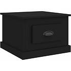 vidaXL Soffbord svart 50x50x35 cm konstruerat trä 816249